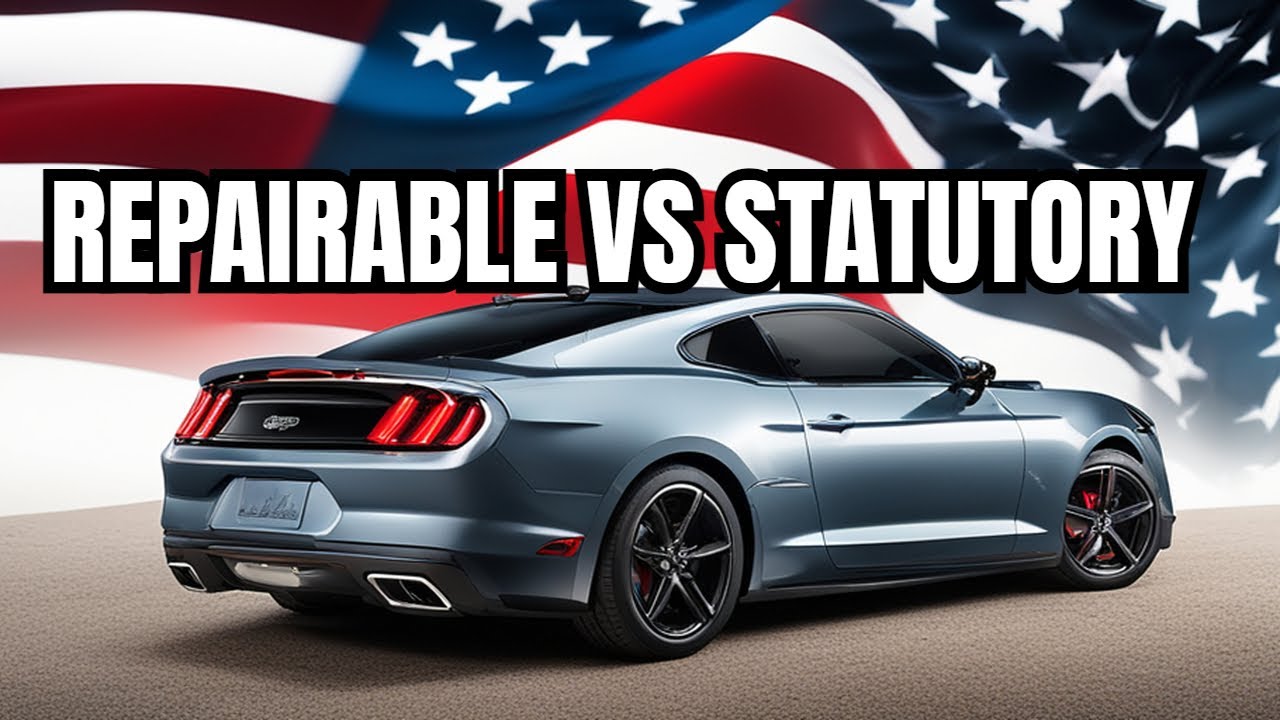 WriteOffs Uncovered Repairable vs Statutory in the USA YouTube