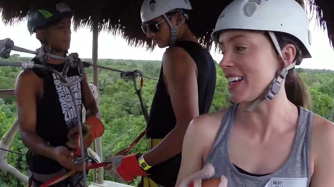 CANCUN ZIPLINING | Selvatica Extreme Canopy Tour | Cancun, Mexico