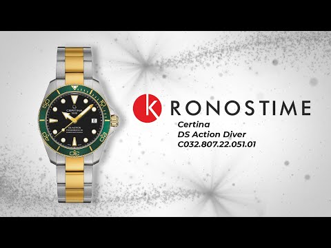 Видео Certina DS Action Diver Powermatic 80