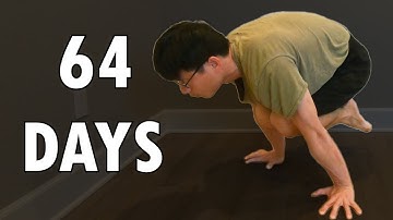 REAL Beginner Zero to Tuck Planche Progression in 64 Days - Road to Full Planche Ep1