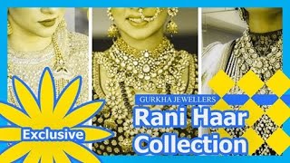 Latest 22 Karat / 24 karat Gold Raanihaar /  (Asian Bridal Collection) / Necklace