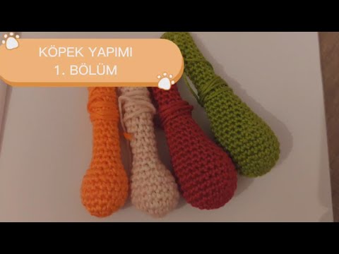 Amigurumi Köpek Yapımı 1.Bölüm (Amigurumi Dog Making Episode 1) #dog #knitting #doll #toys