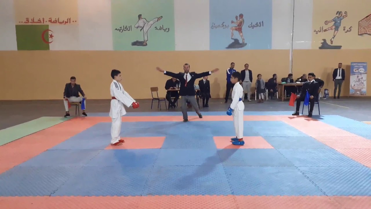 مباراة كاملة كاراتيه  مهال لخضر 2020