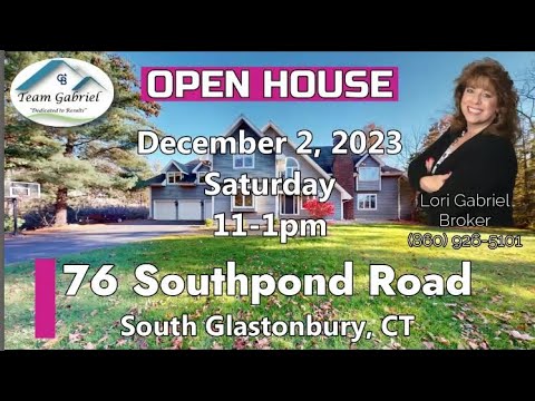 76 Southpond Road, Glastonbury, CT home video tour
