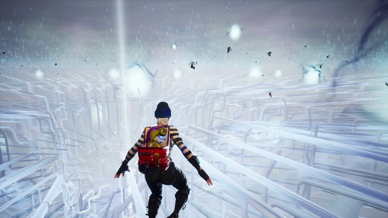 Fortnite cube explosion - YouTube