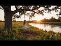 Wildflower Skies Across the Prairie 🤠 Calm Cowboy Acoustic &amp; Rustic Road Vibes