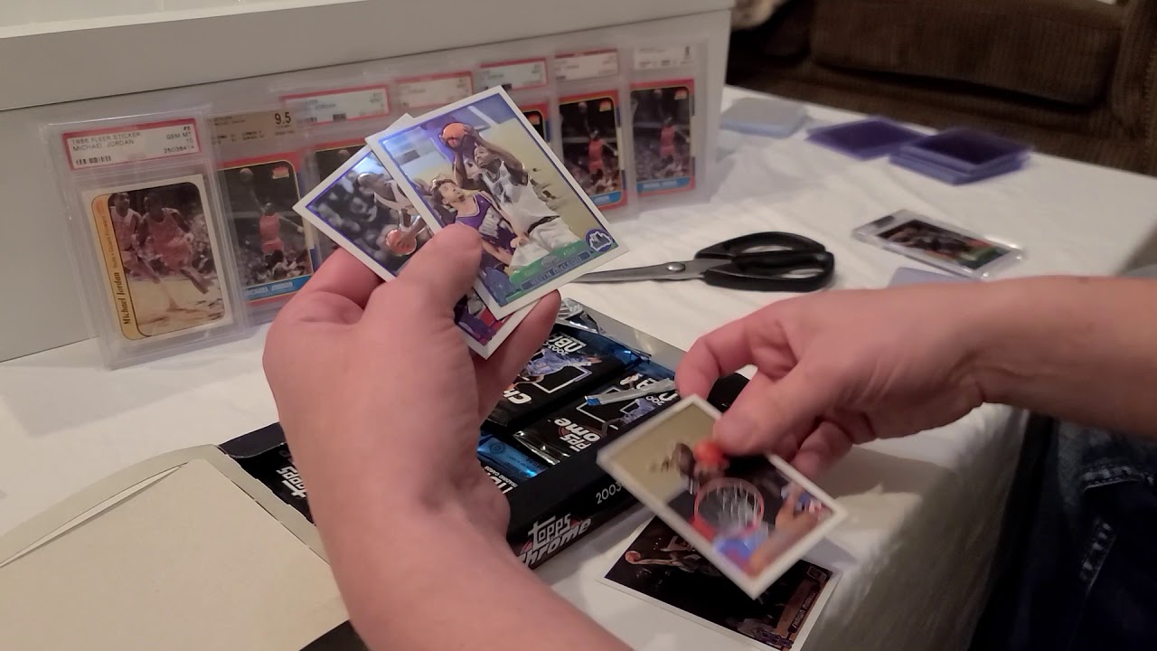 2003 Topps Chrome Basketball Box Break