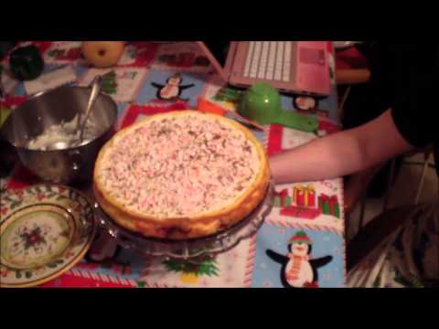 Peppermint Bark Cheesecake!