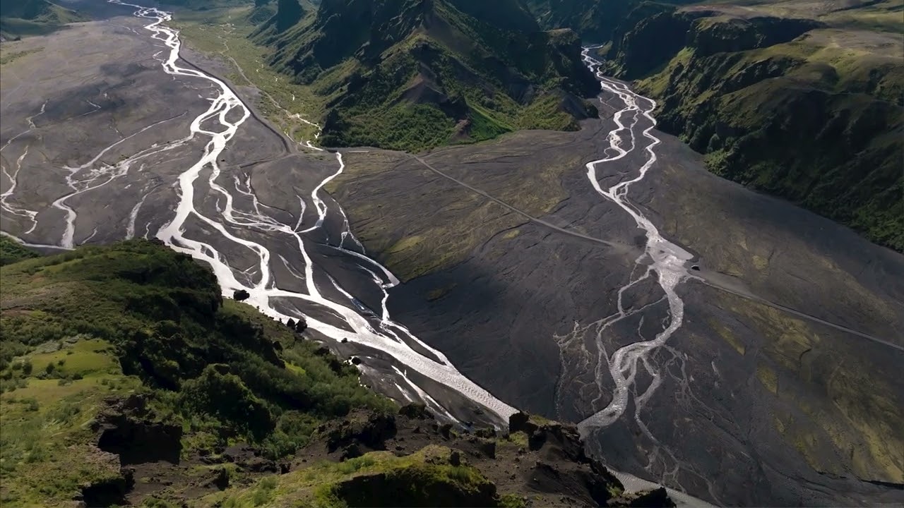 Laugavegur & Fimmvörðuháls Hike // Cinematic Drone 4K // ICELAND