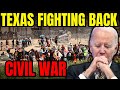 Civil War in Texas... Texas Defends itself from the United States (WARNING)