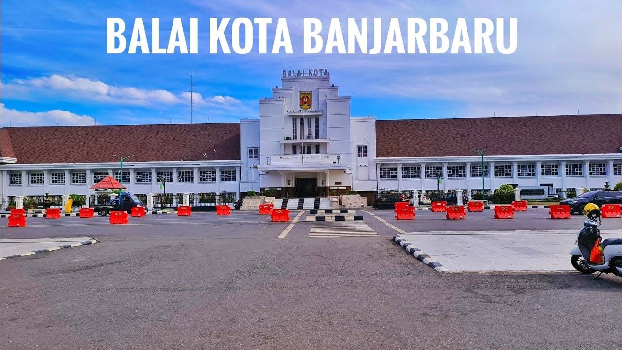 BALAI KOTA BANJARBARU | JALAN PANGLIMA BATUR DARI KINCIR ANGIN KOMET  - BALAI KOTA BANJARBARU KALSEL