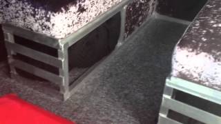 Completed Vw t5 banquette conversion screenshot 5