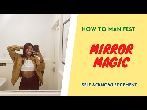 How I Use MIRROR MAGIC TO MANIFEST ANYTHING! Easy Mirror Magic Spell to Attract Your Desires!