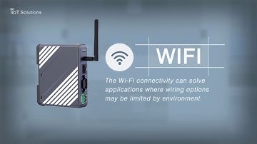 cMT-G02 Smart Wi-Fi Communication Gateway - Supports Standard IIoT Protocols