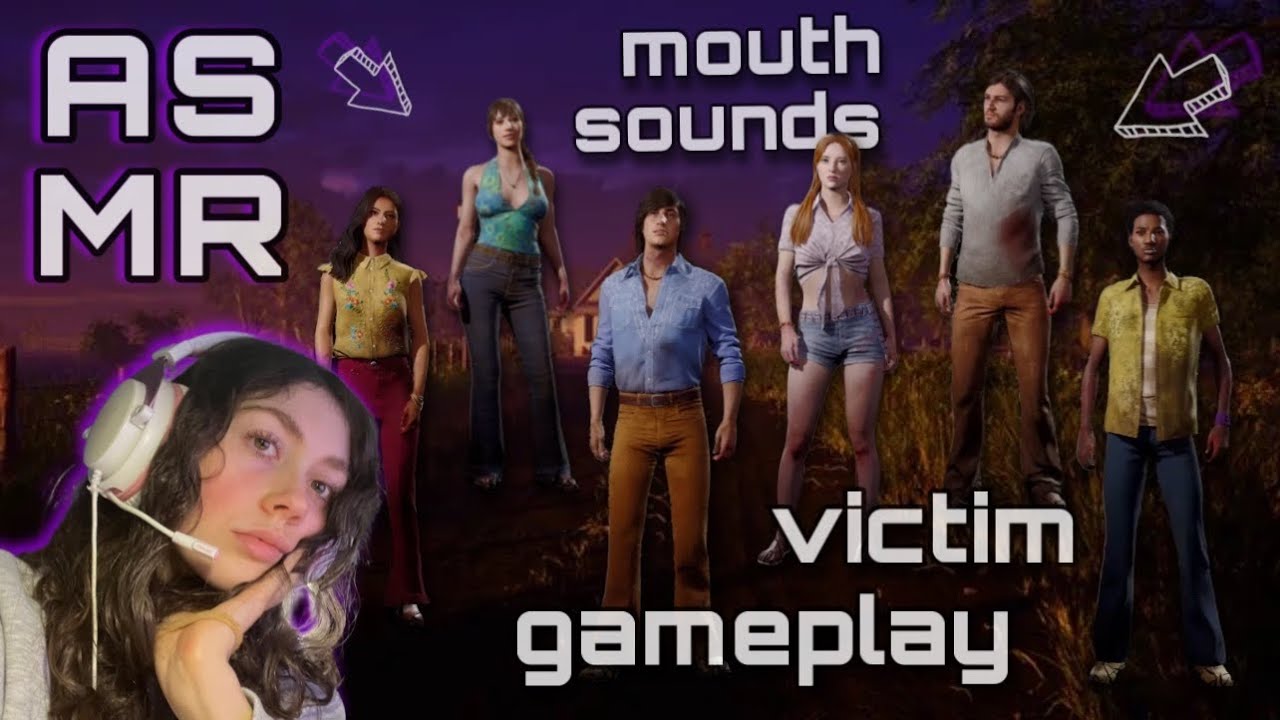 *tingle inducing wet mouth sounds* Gaming/Background ASMR | The Texas Chainsaw Massacre