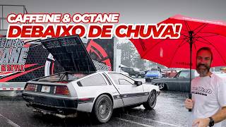 A car in the garage doesn't make history! DeLorean Ferrari in the rain