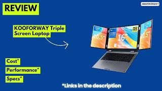 Ultimate Triple Screen Laptop Review - KOOFORWAY 16" + Dual 10.5" Portable Workstation