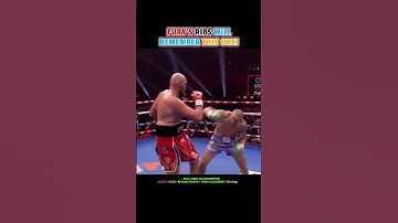 Usyk  vs. Fury  2 |  YOU CAN’T EAT AFTER A PUNCH LIKE THAT!   #boxing #sports