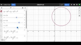 Ellipse lesson part 1 warm up