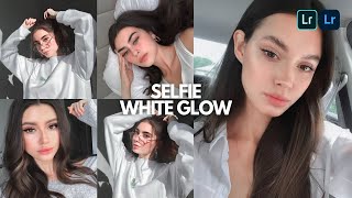 Selfie Glow Preset White tone | Free Lightroom Mobile Presets | Lightroom Editing Tutorial screenshot 3