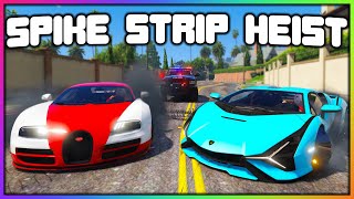 GTA 5 Roleplay - STEALING CARS WITH SPIKE STRIPS | RedlineRP