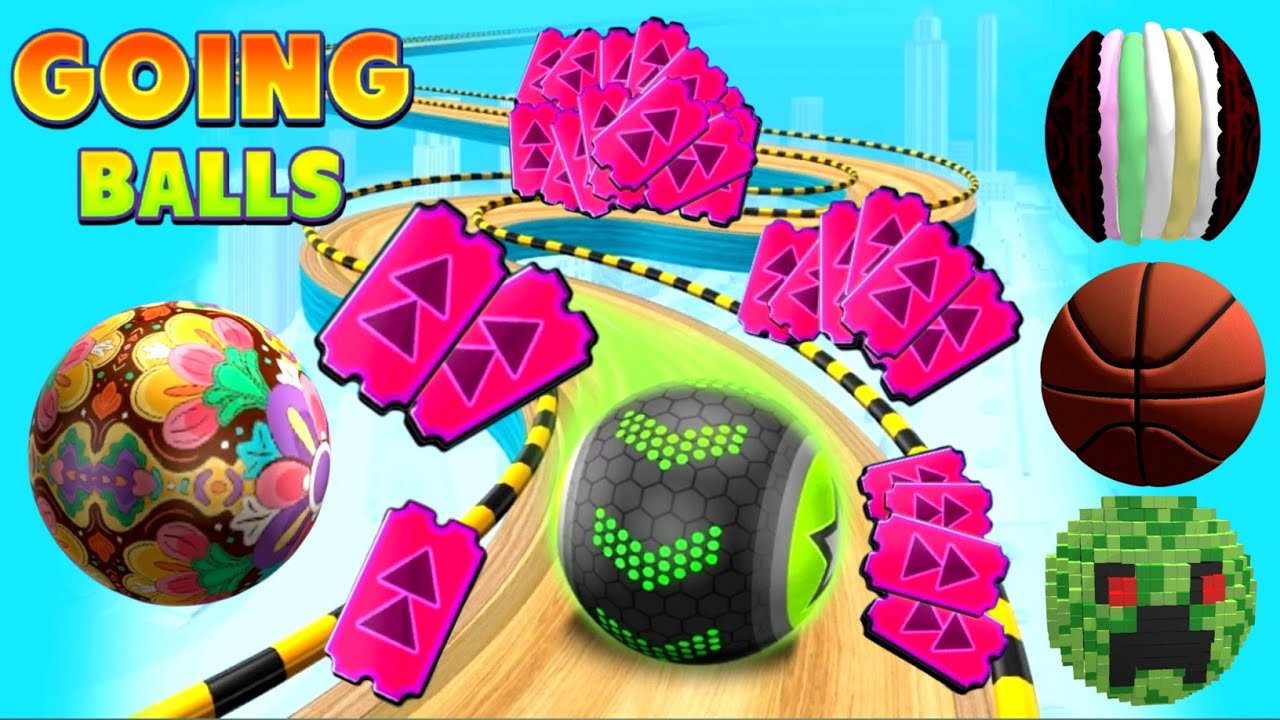 Going Ball : Fast Ball Super Speedrun Gameplay | Going Ball Hard Level ...