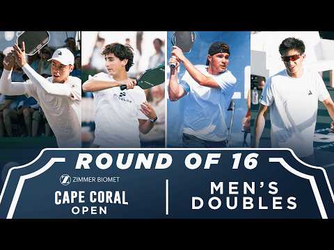 Johns/Tardio vs Stone/Truong at the Zimmer Biomet Cape Coral Open