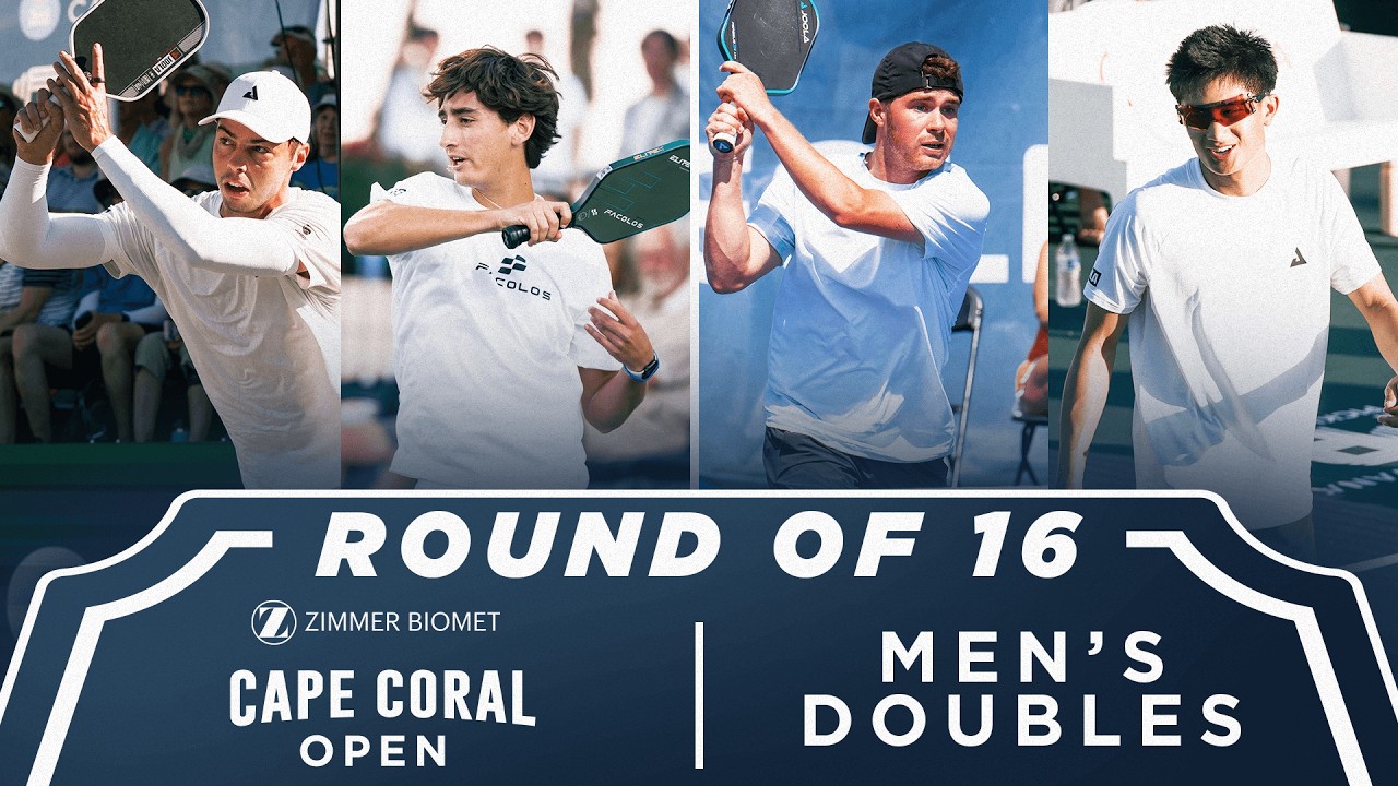 Johns/Tardio vs Stone/Truong at the Zimmer Biomet Cape Coral Open