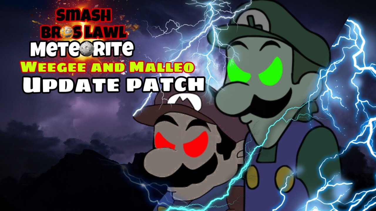 Smash Bros Lawl Meteorite: Weegee and Malleo Update Patch