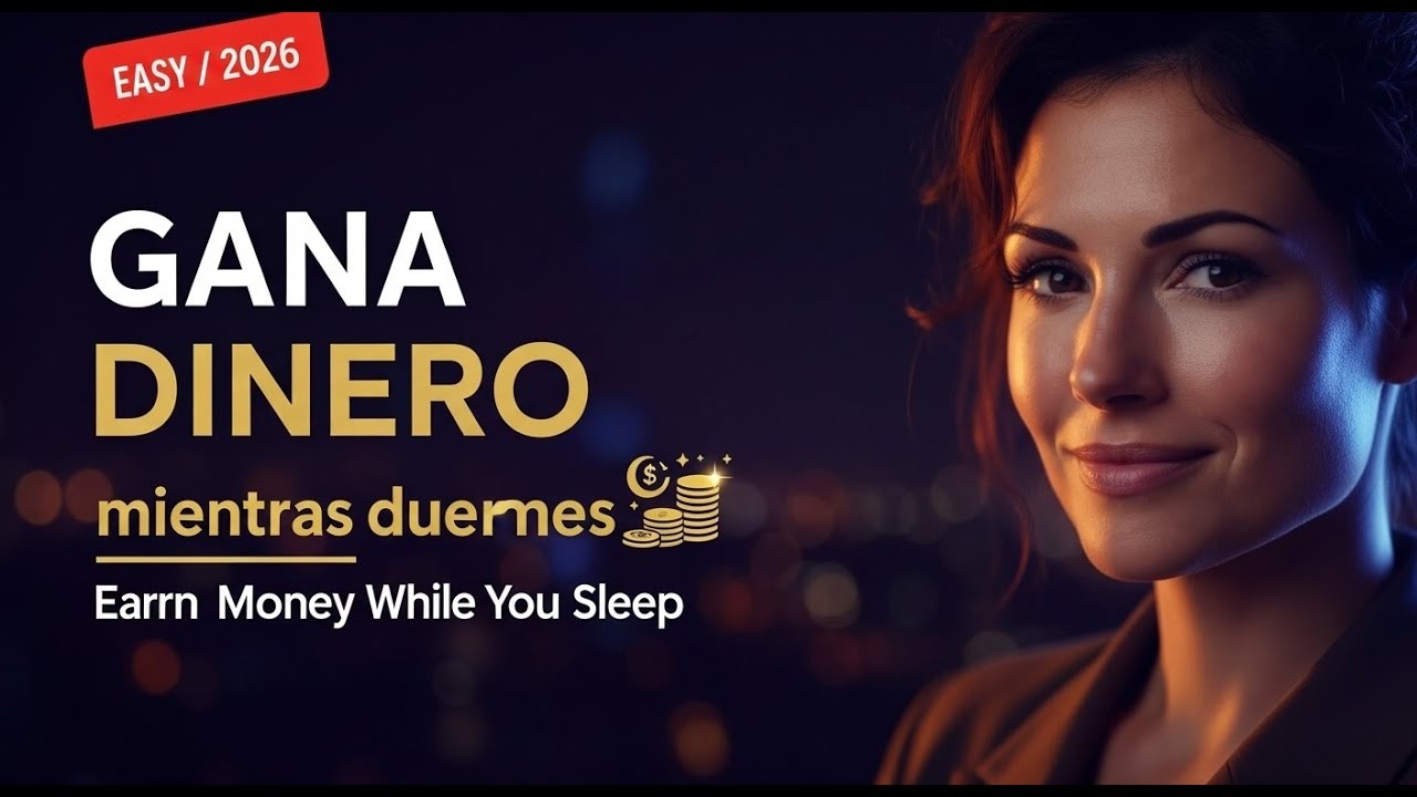 Gana dinero mientras duermes  Earn Money While You Sleep