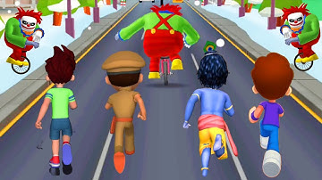 Cartoon Wala Games: Little Singham Cycle Race, Kooply Run, Little Krishna, Kicko Speedo Game Android