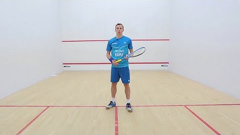 Squash tips: 3 time World Champion Nick Matthew takes SquashSkills drop shot test!