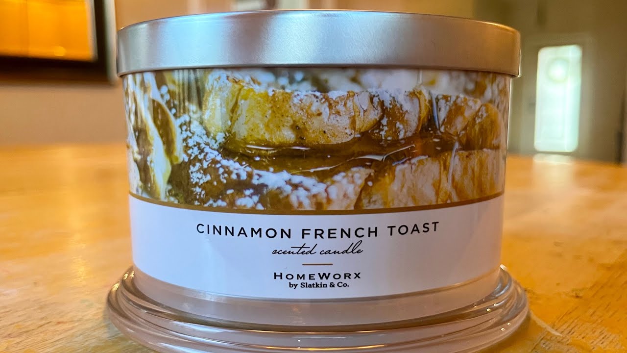 Homeworx Cinnamon French Toast Candle Review homeworx candlereview