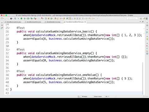 9  Step 08   More Refactoring   @Mock, @InjectMocks and @RunWithMockitoJUnitRunner