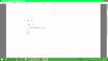 Bài 5: Soạn thảo một vài công thức toán học cơ bản