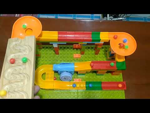 Marble run ASMR 4:15 minutes satisfying sounds #asmr #satisfying #toys