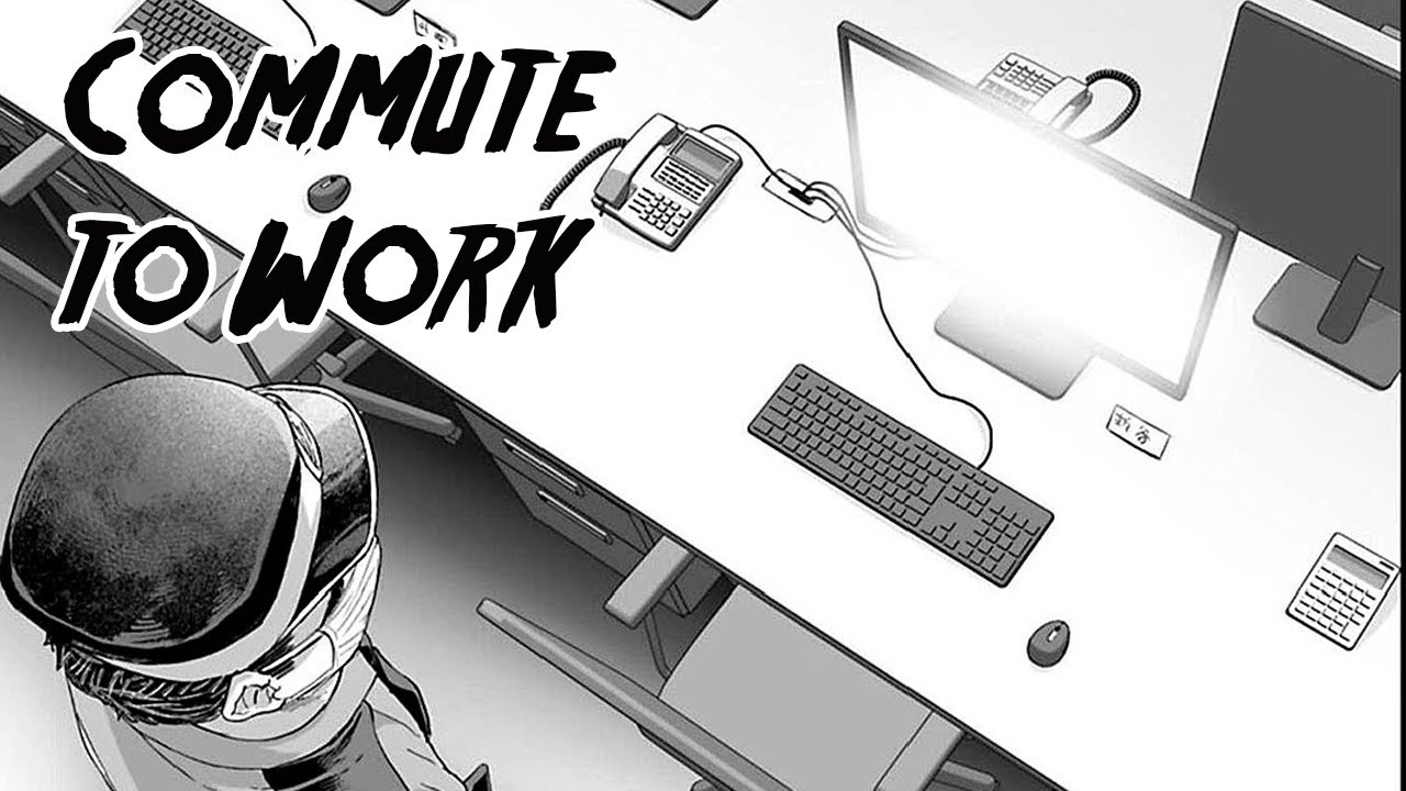 "Commute to Work" Animated Horror Manga Story Dub and Narration