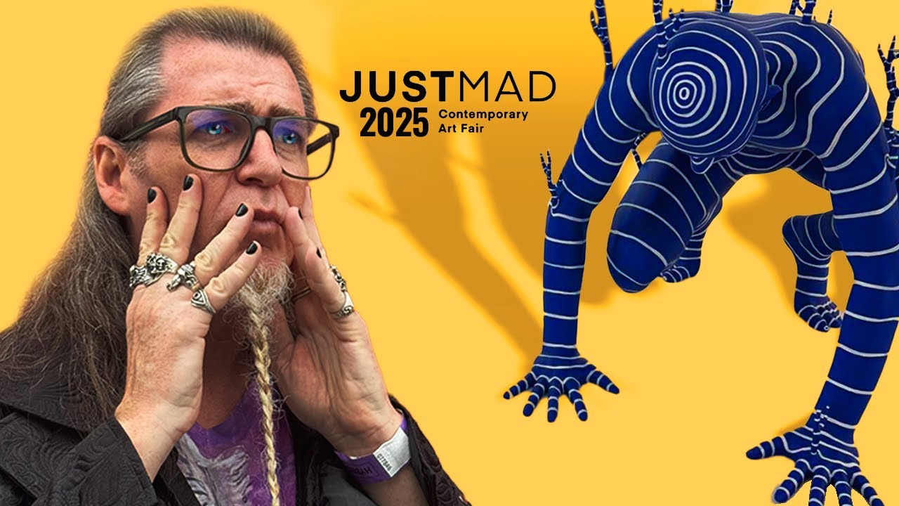 Los ARTISTAS hablan de su OBRA en la FERIA de ARTE CONTEMPORÁNEO JUSTMAD
