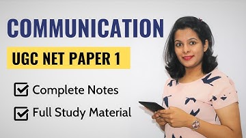 NTA UGC NET Paper 1- Communication (Crash Course)