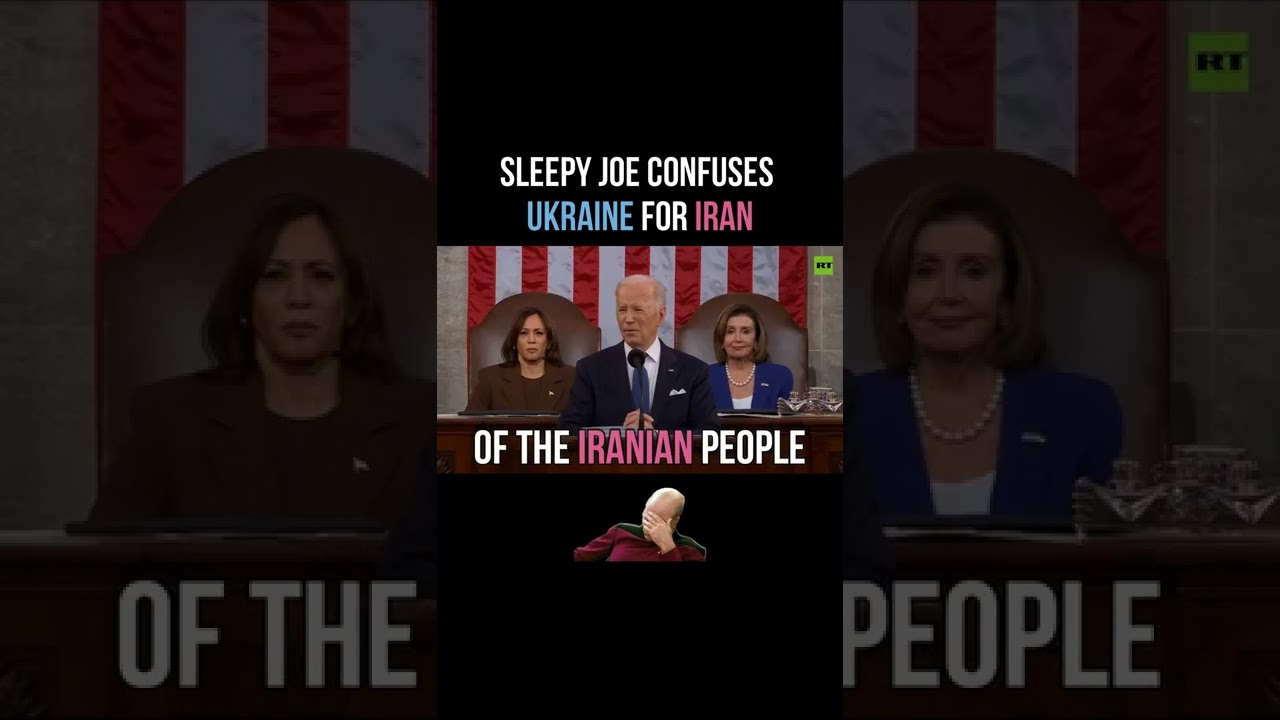 Joe Biden confuses Ukraine with Iran 