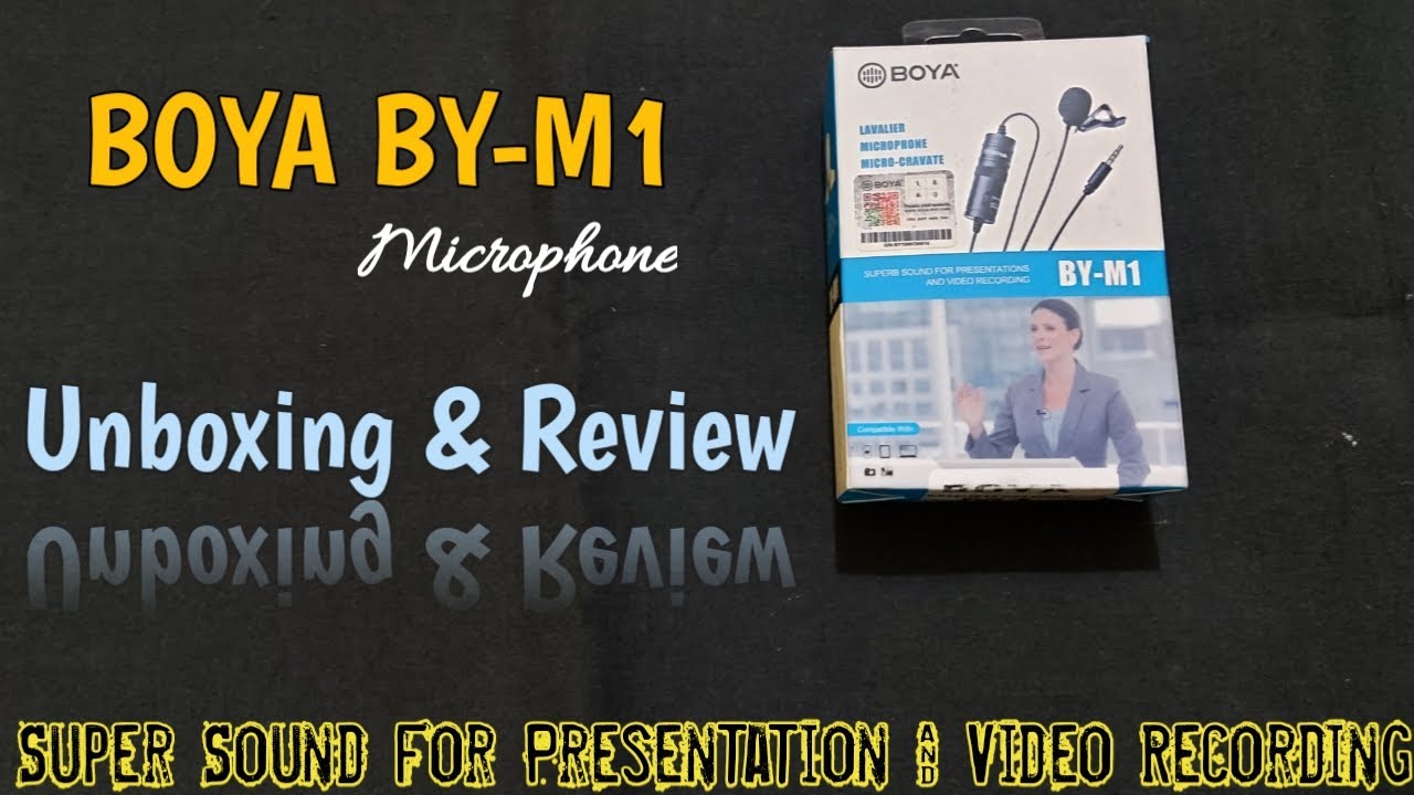 BOYA MIC UNBOXING AND REVIEW IN HINDI || BOYA BY-M1 MICROPHONE UNBOXING || SHORTS