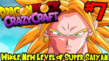Dragon Block Crazy Craft (Minecraft DBC/CC 3.0) - Episode 7 | WHOLE NEW LEVEL OF SUPER SAIYAN!