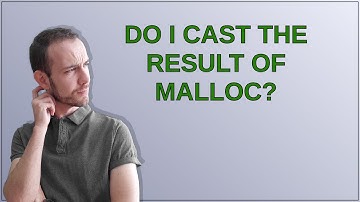 Do I cast the result of malloc?