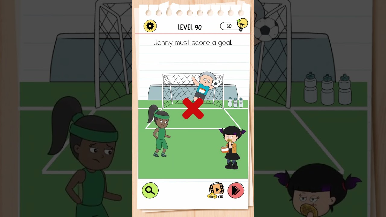 Brain Test 4: Tricky Friends - Level 90 Answer