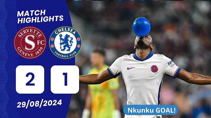 Servette vs Chelsea 2-1 Highlights: Nkunku, Guillemenot, Crivelli | Conference League Qualification