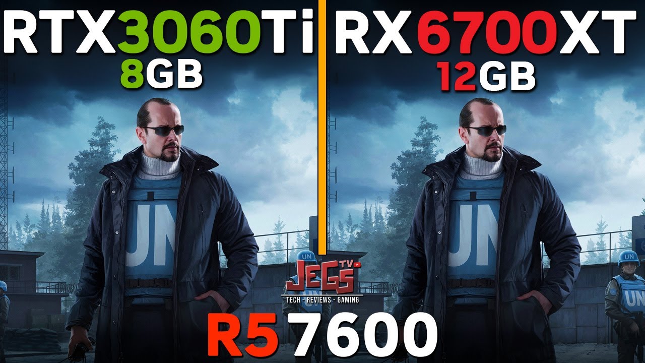 RTX 3060 Ti vs RX 6700 XT | Ryzen 5 7600 | Tested in 15 games - YouTube