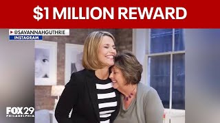 Nancy Guthrie disappearance: reward raised to $1 million