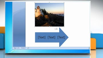 Microsoft® Word 2007: Create a flow chart with pictures in Windows® 7