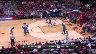 [4.21.15] full houston rockets highlights vs mavericks (playoffs round
1, game 2)