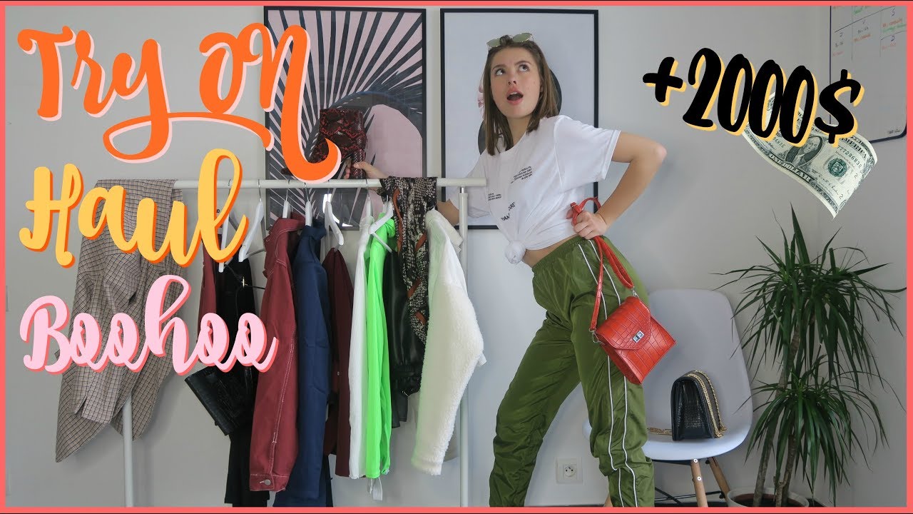 TRY ON HAUL : 8 TENUES MADE IN BOOHOO - YouTube